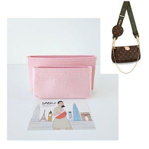 SAMORGA Bag Organizer for Louis Vuitton Multi Pochette Accessories